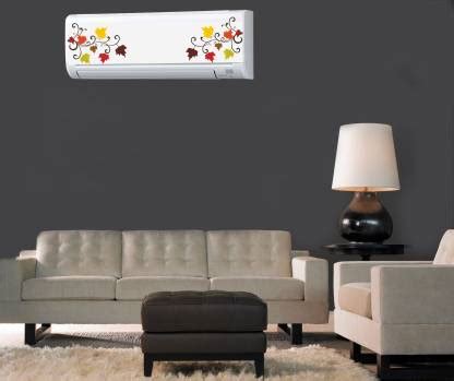 Crown Decals 16 cm Multi Color Decorative Air conditioner Sticker - AC ...