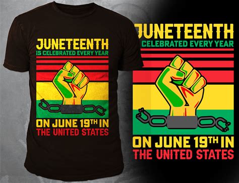 JUNETEENTH T SHIRT DESIGN Graphic by Best T-Shirt Bundles · Creative ...