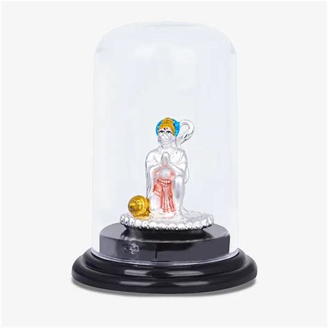 Buy 999 Silver Lord Hanuman Ji Murti in India at Best Price - Zop by ...