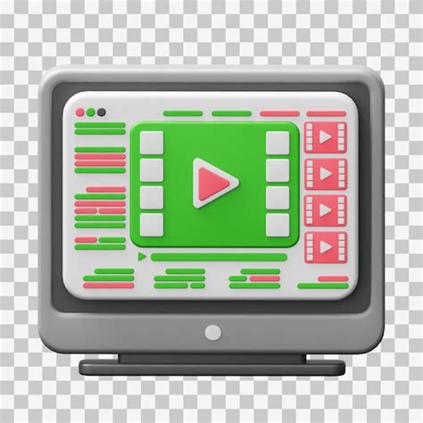 Tutorial video 3d illustration | Premium PSD