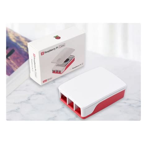 Buy Raspberry Pi 5 Official Enclosure Case - White & Red Online In ...