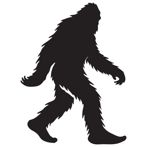 Sasquatch or Bigfoot walking silhouette art illustration 57413456 Vector Art at Vecteezy