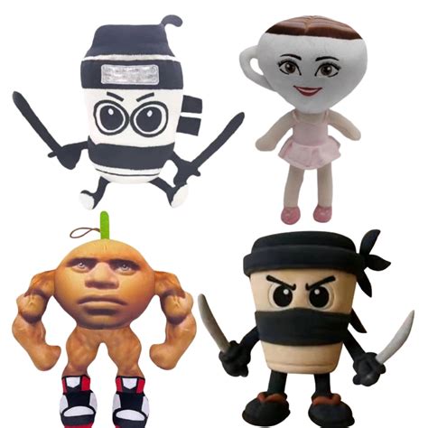 Cappuccina Ballerina Italian Brainrot Plushies Toys Soft Stuffed Animal ...