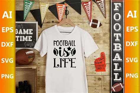 Football is Life Graphic by MockupStory24 · Creative Fabrica