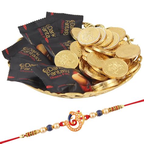 SFU E Com Dark Fantasy And Premium Gold Coin Chocolate Combo | Rakhi ...