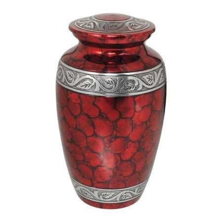 Urnsdirect2U Urnsdirect2u Middleton Royal Red Adult Cremation Urn 7509 ...