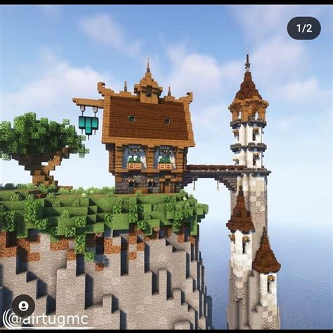 Image result for Minecraft Cliff Tutorial