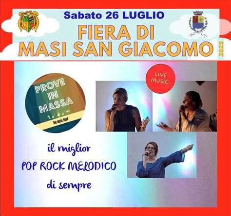 FIERA DI MASI SAN GIACOMO - PIM in concerto, Via Ludovico Ariosto ...