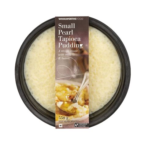Small Pearl Tapioca Pudding 550 g | Woolworths.co.za