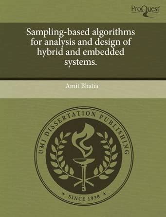 Buy Sampling-Based Algorithms for Analysis and Design of Hybrid and ...