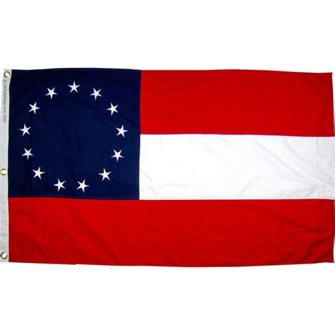 Stars and Bars Flag - 1st National Confederate Flags for Sale!