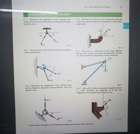 Image result for Vector Problems Involving Forces VCE