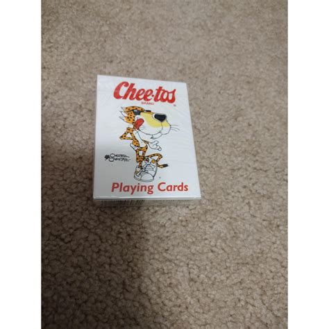 Vintage Cheetos Playing Cards Sealed In Box! Hoyle Playing Card Co