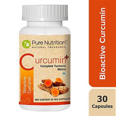 Buy Pure Nutrition Curcumin Plus - With Curcuminoids & Turmeric ...