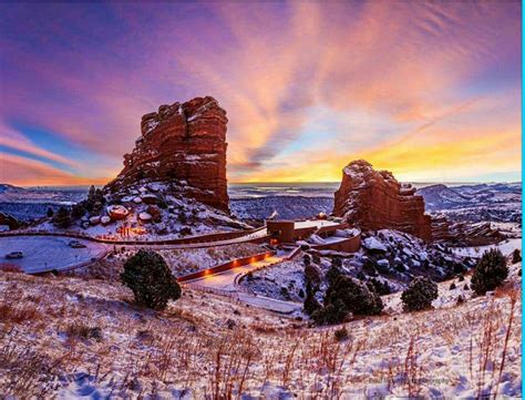 Red Rocks Amphitheater | Beautiful places on earth, Denver travel, Most ...