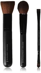 VEGAN LOVE Multi Task, Chubby Blender and Jumbo Flat Top Brush Set ...