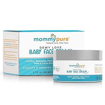 Buy Mommypure Dewy Love Natural Baby Face Cream With Cocoa Butter For ...