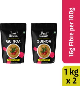 True Elements Gluten Free Regular Quinoa - High in Protein & Fibre ...