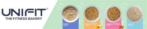 Amazon.in: UNIFIT The Fitness Bakery: Oats & Oatmeal's
