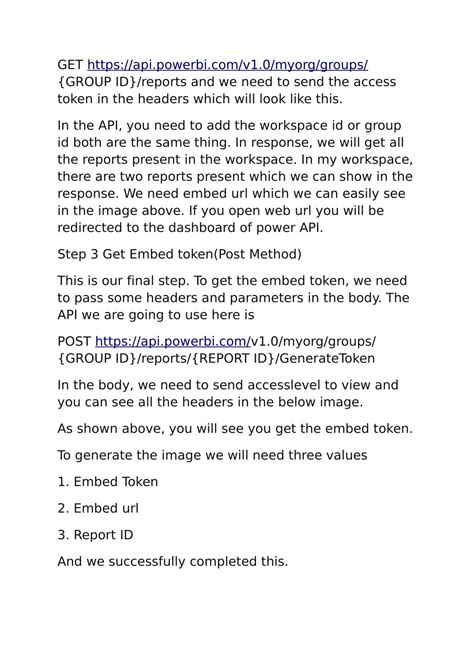 Image result for Publish Power BI Reports On API Using Embedded Analytics