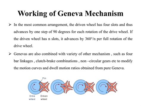 Geneva mechanism ppt | PPTX