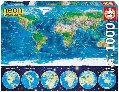 Large World Map Puzzle 的图像结果