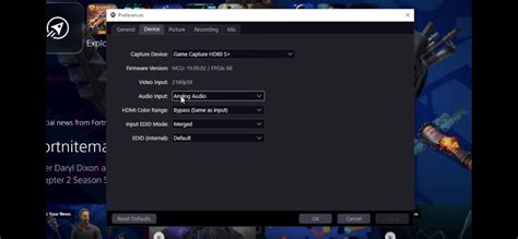 Elgato help. I’m not getting any of those settings on my 4k capture ...