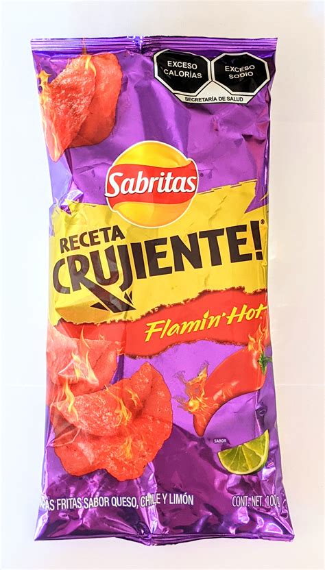 Sol Dias Mexican Treats Sabritas Xtra Flamin Hot 100g | Spicy Mexican ...