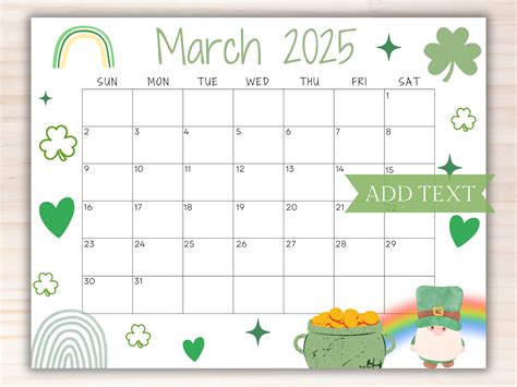 Get Ready for Spring with Our Cute March Calendar Printable — Calendars 123
