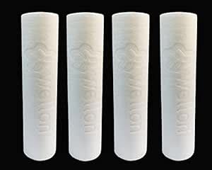 Wellon 10 Inch PP Spun Sediment Filter 4 Pieces Set for pre-Filtration ...