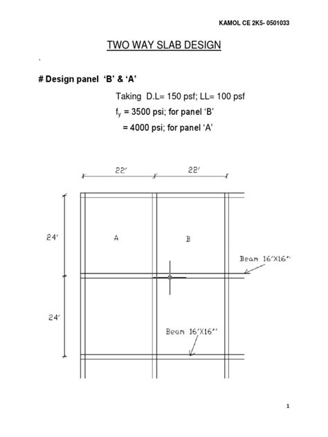 Image result for Two Way Slab Design
