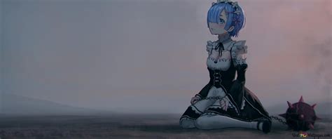 ReZero : Starting Life In Another World - Rem in the Seashore 4K ...