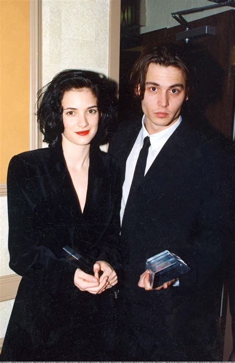 Young Winona Ryder Johnny Depp