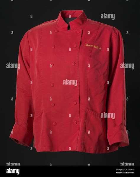 Chef jacket worn by Leah Chase ca. 2012 Stock Photo - Alamy