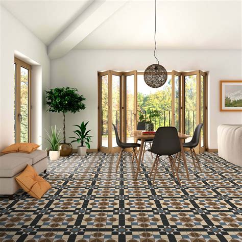 Patterned Floor Tiles Patterned Floor Tiles For Kitchens & Bathrooms