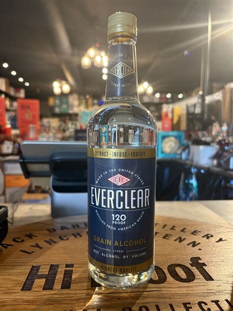 EverClear Grain Alcohol 120 Proof 750mL – Hi Proof
