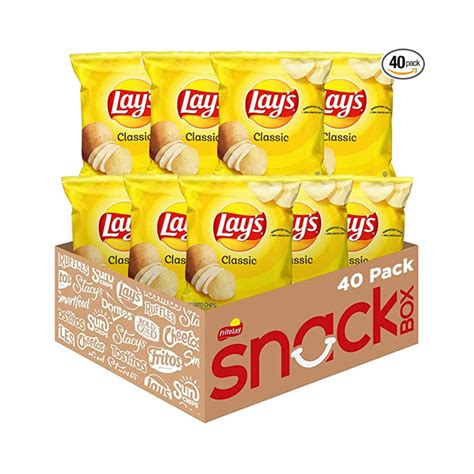 40 Bags Of 1oz Lay’s Classic Potato Chips – PzDeals