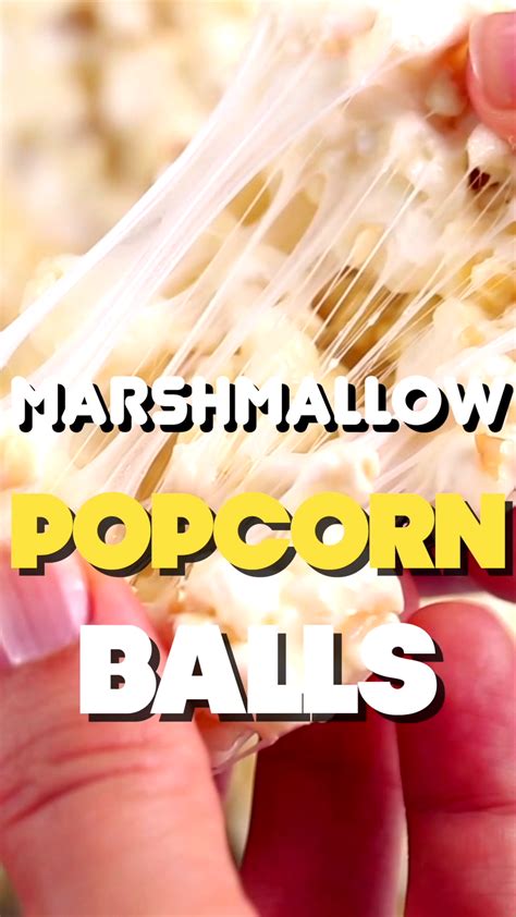 Marshmallow caramel corn microwave version video – Artofit