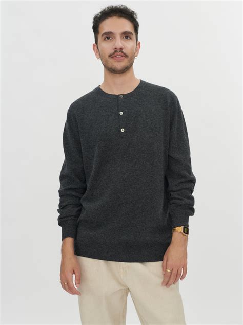Men's Cashmere Sweater & V-Neck Sweater | GOBI Cashmere