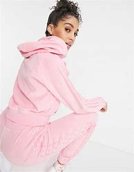 Image result for Adidas Velour Cropped Hoodies