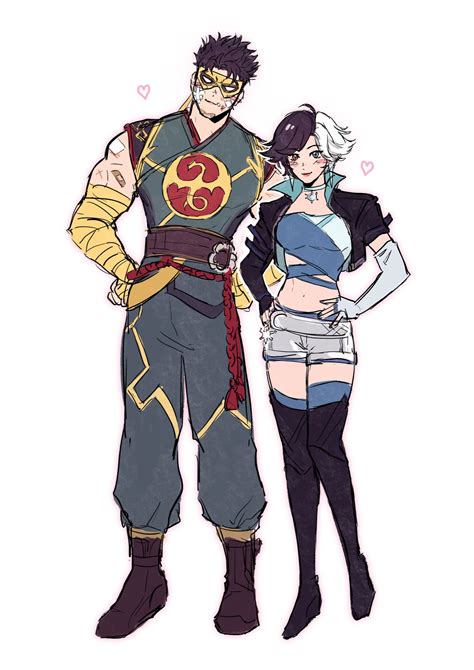 luna snow, iron fist, and lin lie (marvel and 1 more) drawn by ...