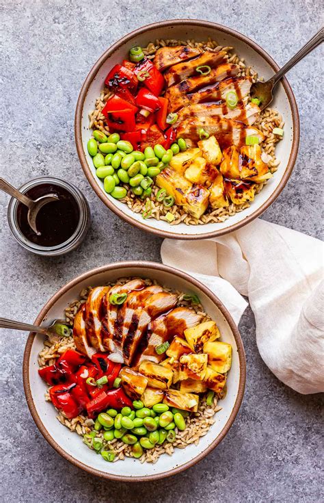 Teriyaki Chicken and Rice Bowls - Recipe Runner