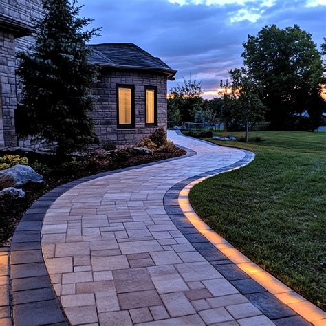 Curved Paver Walkway Installation Berlin, CT Walkway Installation