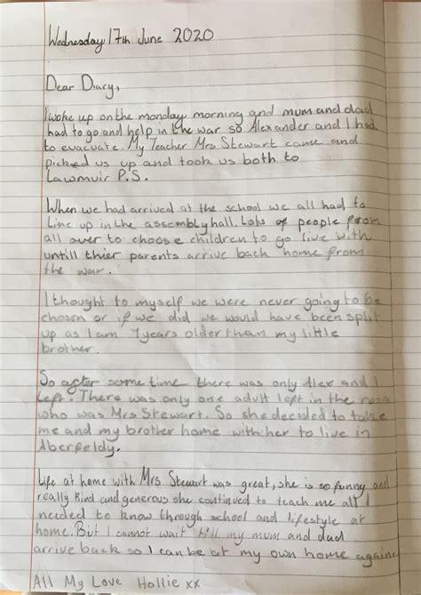 Diary Entries Examples