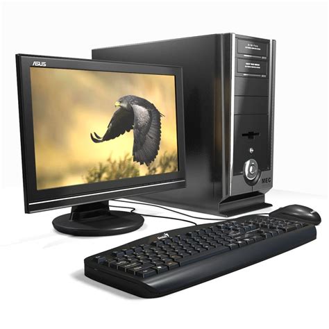 Desktop Model Computer 的图像结果