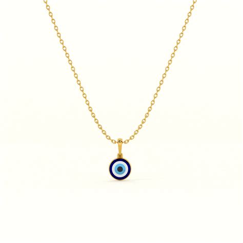 Evil Eye Timeless 925 Sterling Silver Necklace – PALMONAS