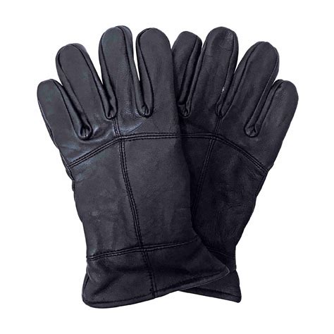 Mens Thinsulate Leather Gloves | THMO | Winter Outdoor Fleece Lining ...