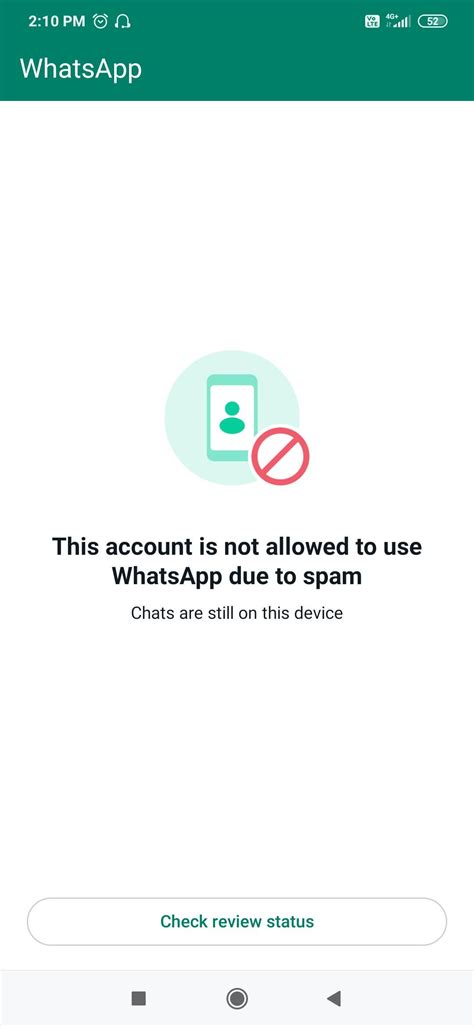 WhatsApp account getting banned for no apparent reason! : r/whatsapp