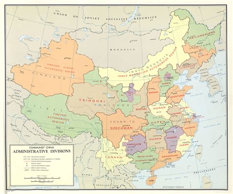 Detailed Map Of China Printable