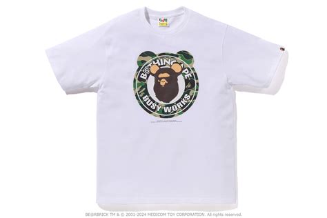 BAPE® x MEDICOM TOY BE@R TEE | bape.com